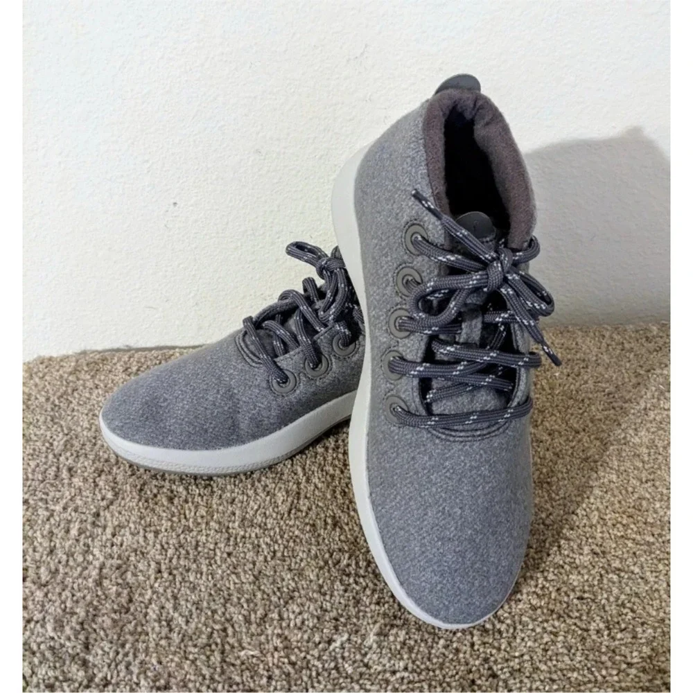 Allbirds Wool Runner-up Mizzle Gray Sneakers Women's Casual Shoes Size‎ 10 NEW